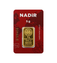 Nadir Gold 24 Ayar 5 Gram Külçe Altın (1 Adet 5 Gram Külçe Altın )