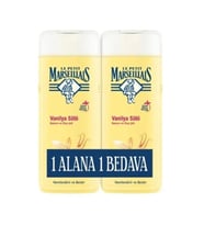 Le Petit Marseillais Duş Jeli Beyaz Vanilya Sütü 400 ml - 2 Adet