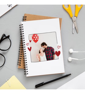 Fotoğraf Baskılı Defter Kişiye Özel