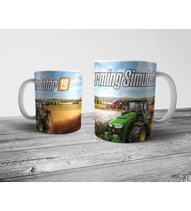 Pixxa Farming Simulator 19 Kupa Bardak Model 1