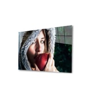 Miyrem Glasses Collection -A1^#  Meyveler Cam Tablo (Çok Renkli)