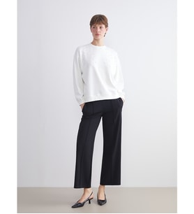 LCWAIKIKI Classic Siyah Büyük Beden Standart Fit Geniş Paça Kadın Pantolon