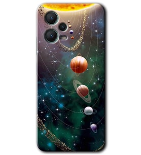 Redmi Note 12 5G Kılıf HD Desen Baskılı Kılıf - Cosmos
