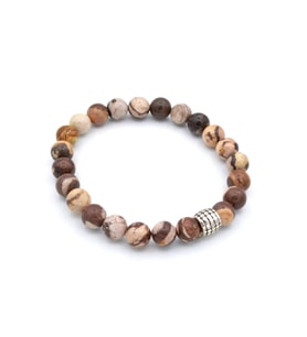 DOĞAL LEOPAR JASPER TAŞI BİLEKLİK 1.KALİTE DOĞAL TAŞ 010