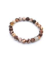 DOĞAL LEOPAR JASPER TAŞI BİLEKLİK 1.KALİTE DOĞAL TAŞ 010