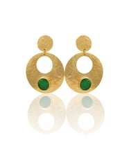 Kadir Jewellery 22 Ayar Altın Kaplama Vintage Küpe -El İşçiliği Ve Hipoalerjenik Küpe