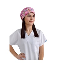 Prenses Desenli Doktor Hemşire Hastane Bone (Pembe)