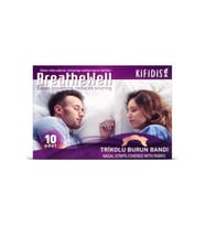 Kifidis - Breathewell Trikolu Burun Bandı 10'lu Paket