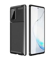 Samsung Galaxy Note 20 Ultra Karbon Desenli Negro Silikon Kılıf (Siyah)
