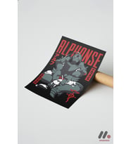 Fullmetal Alchemist Alphonse Poster, Çerçevesiz Yüksek Kalite Duvar Afişi - Anime