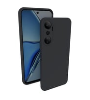 Infinix Hot 20 Kılıf Kamera Korumalı Silikon Rubber Arka Kapak (Siyah)