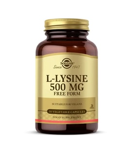 Solgar L-Lysine 500mg Tablet 50li