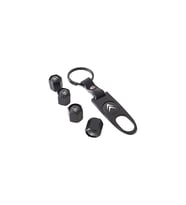 Citroen C4 Grand Picasso Metal Anahtarlık ve 4 Adet Metal Sibop Kapağı Seti