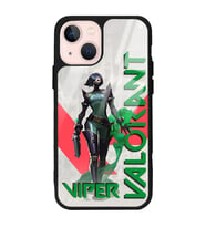 iPhone 13 Valorant Viper Tasarımlı Glossy Telefon Kılıfı