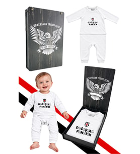 BEŞİKTAŞ BEBEK TULUM LAZER KUTU HEDİYELİ