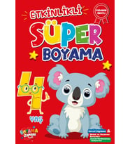 Etkinlikli Süper Boyama 4 Yaş