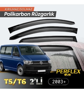 VW T5/T6 2'li 2003+ Cam Rüzgarlığı V2 Mugen