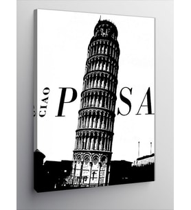 Kanvas Tablo Pisa Kulesi