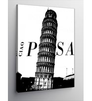 Kanvas Tablo Pisa Kulesi
