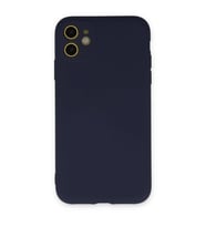 İphone 11 Kılıf Nano İçi Kadife - Lacivert