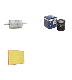 Bosch Filtre Bakım Seti Opel Corsa C 1.4 Benzin 2003-2006 Z14XE Motor Hava + Yağ f. + Yakıt Filtre Bosch