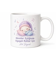 Her Yerde Uyuyabilenlere Uykucu Şirin Ninnilerle Uyuyan Kupa Bardak Hediye