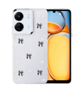 Newface Xiaomi Redmi 13C Fiyonk Desenli Kapak - Desen 8