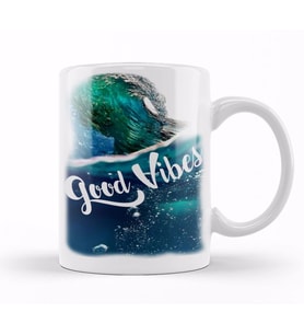 Good Vibes Kupa Bardak Porselen