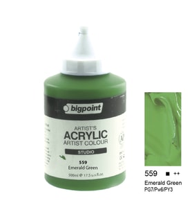 Bigpoint Akrilik Boya 500 ml Emerald Green 559
