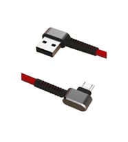 S73 Micro Usb Kablo 1M 2.1A - Kırmızı