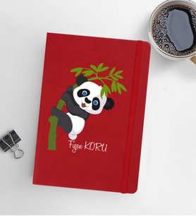 Kişiye Özel 13x21 Kırmızı Defter-6