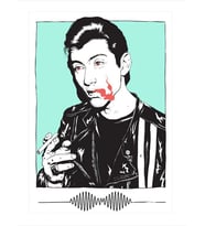 Artic Monkeys Model Mdf tablo