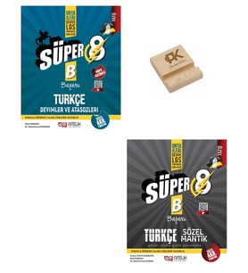 Nitelik LGS 8. Sınıf Deyimler Atasözleri ve Sözel Mantık Görsel Okuma Grafik Yorumlama + Tel. Standı