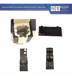 Honda Civic Ön Sol Cam Düğmesi Dörtlü 1996-2000