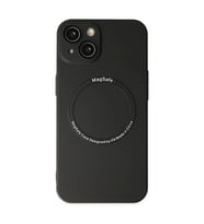 Apple iPhone 14 Plus Kılıf Jack Magneticsafe Lens Silikon - Siyah