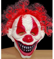 VIP BAD CLOWN HALLOWEEN HORROR MASK VIP CADILAR BAYRAMI KORKU MASKESİ SAÇLI KÖTÜ PALYAÇO MASKESİ