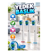 Yumuşak Kıllı Yedek Diş Fırçası Başlığı – Hassas Diş Etlerine Uygun
