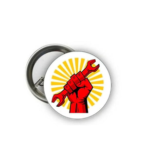 1 Mayıs Rozet - İşçi Bayramı Rozetleri (Standart)