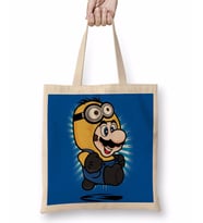 Super Minion Mario Bez Çanta Uzun Saplı