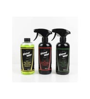 Shine Wax Seramik Şampuan & Jant Temizleyici & Lastik Parlatıcı Sprey 500 ml 3'lü Set
