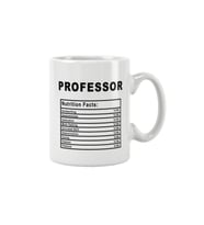 Professor Nutrition Facts Akademisyen Hediye Baskılı Kupa Bardak