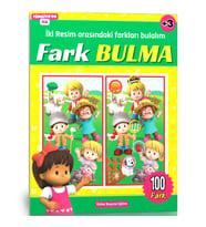 Fark Bulma Kitabı (100 TAM Sayfa Bulmaca)