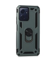Xiaomi Redmi Note 12 4g Kılıf Sofya Yüzüklü Silikon Kapak - Yeşil