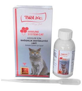 Biolive Immune Cat Kediler İçin Sıvı 100Ml