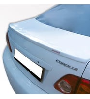 Toyota Corolla Uyumlu Spoiler 2008 Ve Sonrası Bagaj Gt Beyaz Boyalı Drs