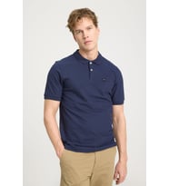 Erkek Regular Fit Polo T-shirt Navy