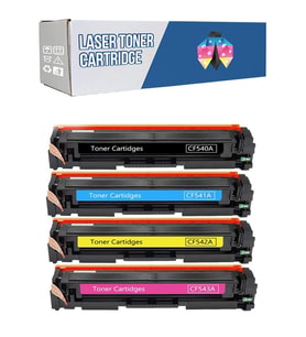 Safir Toner Hp CF378A - CF379A - M5H23A 204A-CF510A CMYK 1 Set Muadil Toner