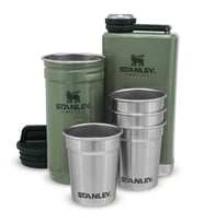 Stanley Adventure Çelik Shot Bardak ve Matara Seti Yeşil