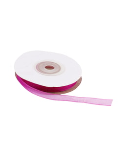 Organze Kurdele 20 MM (22 Metre)  Fuşya