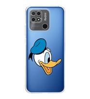 Redmi 10c  Kamera korumalı Kapak Donald Duck Tasarımlı  Şeffaf Kılıf